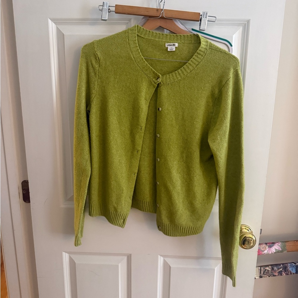 Urban Outfitters Lime Cardigan